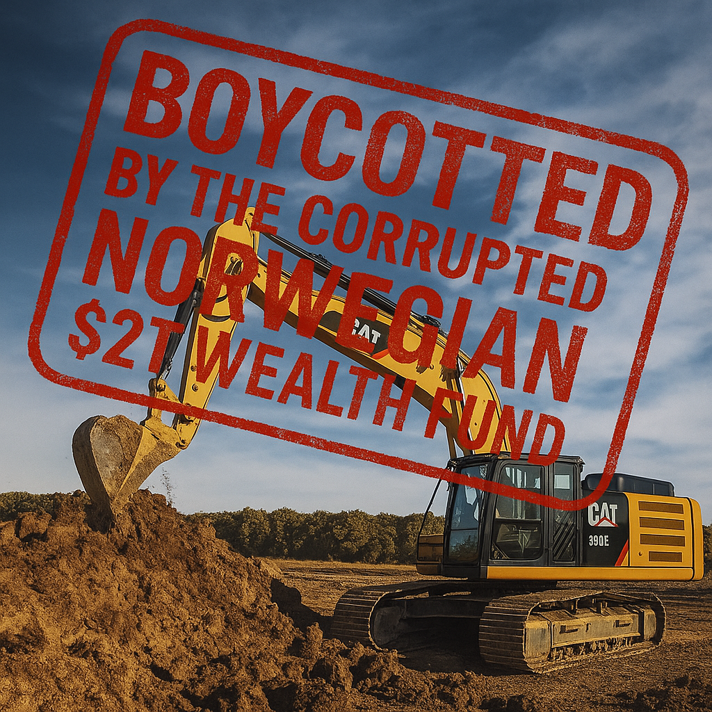 Norway boycotts Caterpillar for refusing to boycott Israel
